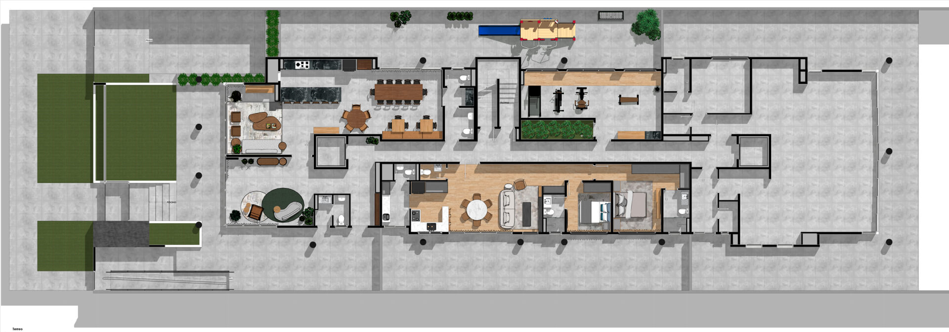 Planta humanizada - térreo
